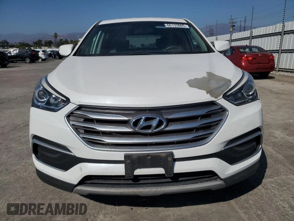 2018 Hyundai Santa Fe 2.4L with VIN 5NMZT3LB6JH098059, listed as a Copart auction lot 66133005 with 62,963 mi miles and Clean title. Bid and sale history available at DreamBid. Image 5.