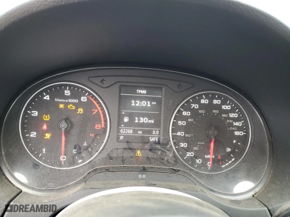 2015 Audi A3 2.0T Premium Plus with VIN WAUEFGFF9F1046967, listed as a Copart auction lot 52016855 with 62,268 mi miles and Clean Title. Bid and sale history available at carsss.com. Image 9.