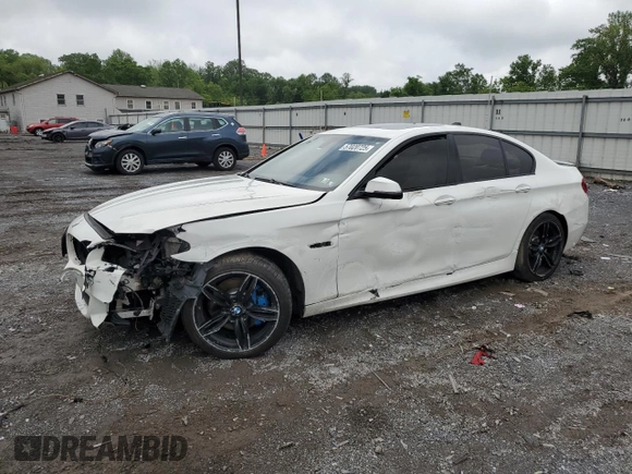 2014 BMW 5 Series 535i xDrive z VIN WBA5B3C50ED535321, wystawiony jako Copart lot #57020725 z przebiegiem 178 165 mil mil oraz Szkoda całkowita • Salvage title. Historia ofert i sprzedaży dostępna na DreamBid. Obrazek 1.
