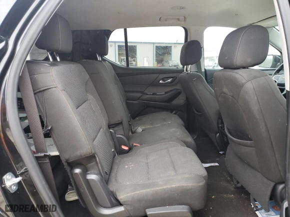2021 Chevrolet Traverse LS with VIN 1GNERFKWXMJ160216, listed as a Copart auction lot 44909275 with 114,667 mi miles and Salvage Title. Bid and sale history available at carsss.com. Image 11.