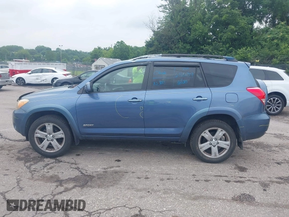 2008 Toyota RAV4 Sport with VIN JTMBD32V185185648, listed as a IAAI auction lot 42650735 with 122,579 mi miles and . Bid and sale history available at DreamBid. Image 15.