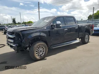 2021 Ford F-250 XL with VIN 1FT7W2BN4MEC02544, listed as a Copart auction lot 64599555 with 61,837 mi miles and Salvage title. Bid and sale history available at DreamBid. Image 1.