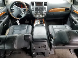 2009 Infiniti QX56 with VIN 5N3AA08DX9N901548, listed as a Copart auction lot 77952704 with 183,214 mi miles and Salvage Title. Bid and sale history available at carsss.com. Image 8.