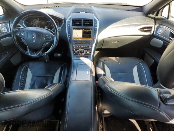 2017 Lincoln MKZ Reserve with VIN 3LN6L5FC9HR665521, listed as a Copart auction lot 44633035 with 105,522 mi miles and Salvage title. Bid and sale history available at DreamBid. Image 8.