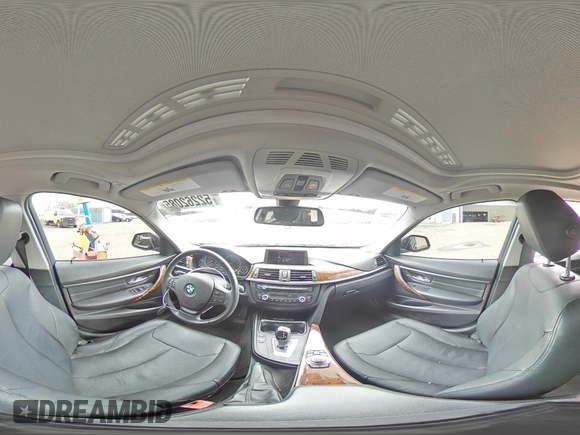 2013 BMW 3 Series 328i xDrive with VIN WBA3B3C51DJ976382, listed as a Copart auction lot 52262085 with 110,432 mi miles and Salvage title. Bid and sale history available at DreamBid. Image 13.