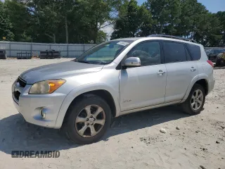 2010 Toyota RAV4 Limited with VIN JTMYF4DV3AD016055, listed as a Copart auction lot 61856835 with 202,832 mi miles and Salvage title. Bid and sale history available at DreamBid. Image 1.