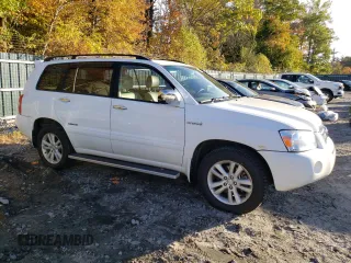 2007 Toyota Highlander Hybrid w/3rd Row with VIN JTEEW21A770038130, listed as a Copart auction lot 76514114 with 210,581 mi miles and Clean Title. Bid and sale history available at carsss.com. Image 4.
