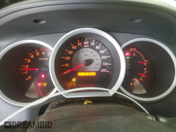 2007 Toyota Tacoma with VIN 5TELU42N27Z414697, listed as a Copart auction lot 53384685 with 328,893 mi miles and Salvage Title. Bid and sale history available at DreamBid. Image 9.