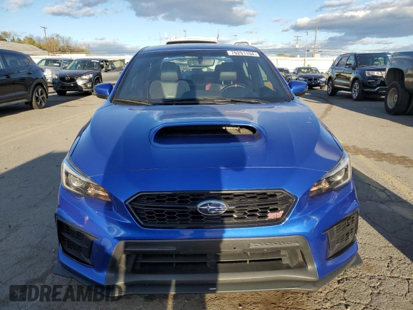 2020 Subaru WRX STI Limited with VIN JF1VA2Y6XL9829722, listed as a Copart auction lot 76291104 with 44,662 mi miles and Salvage Title. Bid and sale history available at carsss.com. Image 5.