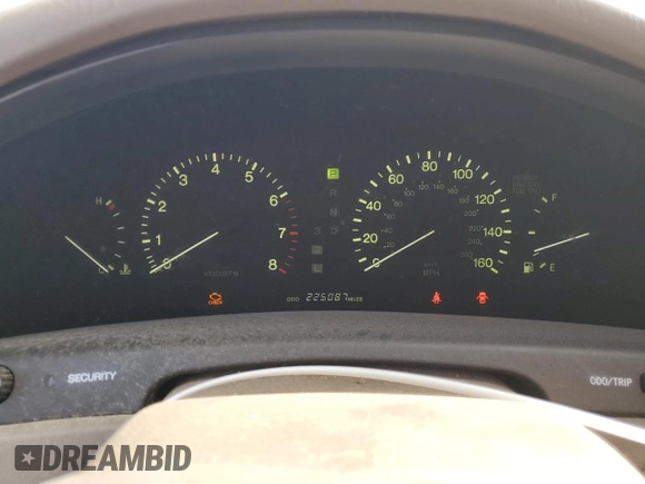 1995 Lexus LS 400 z VIN JT8UF22E3S0009474, wystawiony jako Copart lot #56906185 z przebiegiem 225 087 mil mil oraz Czysty tytuł • Clean title. Historia ofert i sprzedaży dostępna na DreamBid. Obrazek 9.