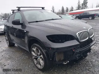 2014 BMW X6 50i with VIN 5UXFG8C57EL593257, listed as a IAAI auction lot 41655486 with 128,292 mi miles. Bid and sale history available at carsss.com. Image 1.