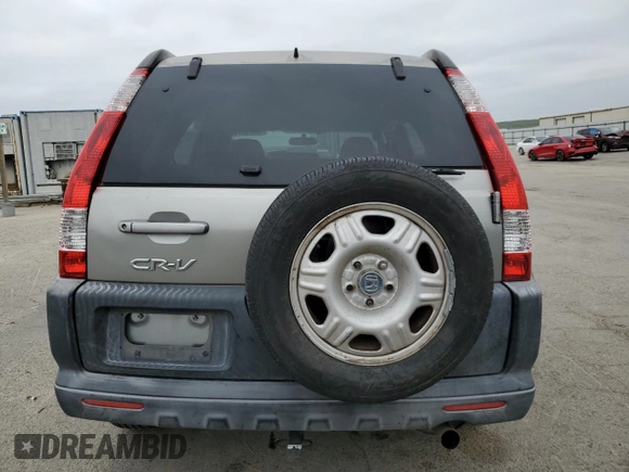 2005 Honda CR-V LX with VIN JHLRD78565C048468, listed as a Copart auction lot 45979075 with 149,347 mi miles and Salvage Title. Bid and sale history available at carsss.com. Image 6.