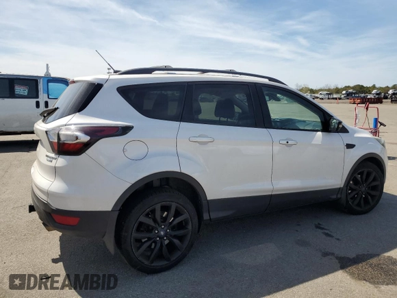 2017 Ford Escape Titanium with VIN 1FMCU9J90HUB19038, listed as a Copart auction lot 53947575 with 94,462 mi miles and Salvage Title. Bid and sale history available at carsss.com. Image 3.
