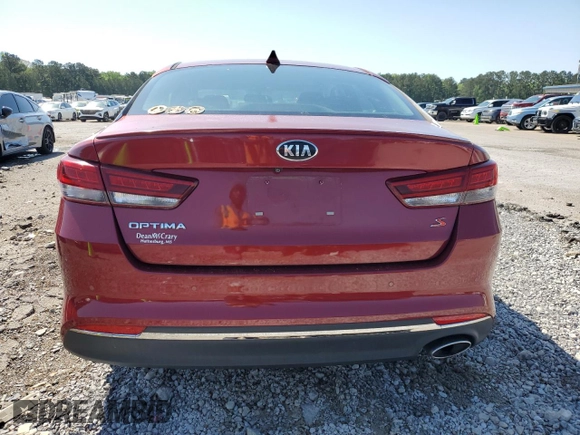 2018 Kia Optima LX with VIN 5XXGT4L35JG225436, listed as a Copart auction lot 52165275 with 11,529 mi miles and Salvage Title. Bid and sale history available at carsss.com. Image 6.