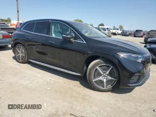 2023 Mercedes-Benz EQS with VIN 4JGDM4EB5PA026164, listed as a Copart auction lot 70191564 with 7,781 mi miles and Salvage Title. Bid and sale history available at carsss.com. Image 4.