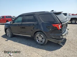 2017 Ford Explorer XLT with VIN 1FM5K7D86HGB30498, listed as a Copart auction lot 53467025 with 146,617 mi miles and Salvage title. Bid and sale history available at DreamBid. Image 2.