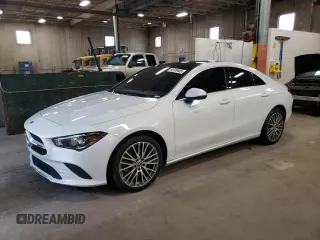 2020 Mercedes-Benz CLA 250 with VIN W1K5J4HB4LN081243, listed as a Copart auction lot 54709405 with 120,716 mi miles and Salvage Title. Bid and sale history available at DreamBid. Image 1.