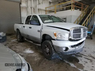 2008 Dodge Ram 2500 SLT with VIN 3D7KS28A18G250839, listed as a Copart auction lot 46255255 with 107,405 mi miles and Salvage Title. Bid and sale history available at carsss.com. Image 4.
