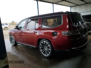 2022 Jeep Grand Wagoneer Series III z VIN 1C4SJVGP3NS113264, wystawiony jako Copart lot #84120074 z przebiegiem Nie podano mil oraz Szkoda całkowita • Salvage title. Historia ofert i sprzedaży dostępna na DreamBid. Obrazek 2.