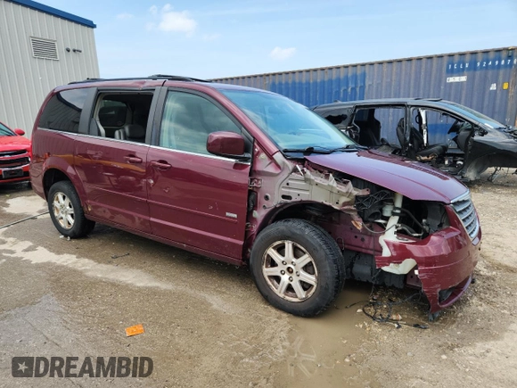 2008 Chrysler Town & Country Touring with VIN 2A8HR54P48R815079, listed as a Copart auction lot 63579045 with 152,815 mi miles and Non repairable. Bid and sale history available at DreamBid. Image 4.