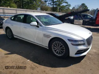 2021 Genesis G80 2.5T with VIN KMTGB4SC7MU046738, listed as a Copart auction lot 44303814 with 66,509 mi miles and . Bid and sale history available at carsss.com. Image 4.