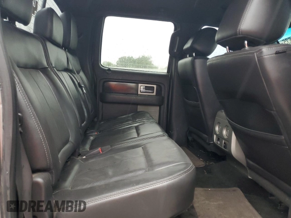 2012 Ford F-150 XL with VIN 1FTFW1ETXCFC20538, listed as a Copart auction lot 58801535 with 204,724 mi miles and Salvage title. Bid and sale history available at DreamBid. Image 10.