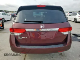 2015 Honda Odyssey EX-L with VIN 5FNRL5H66FB027802, listed as a Copart auction lot 54061475 with 44,489 mi miles and Salvage Title. Bid and sale history available at carsss.com. Image 6.