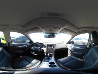 2017 Infiniti Q50 2.0t with VIN JN1CV7AP4HM642506, listed as a IAAI auction lot 41454542 with 131,807 mi miles. Bid and sale history available at carsss.com. Image 20.