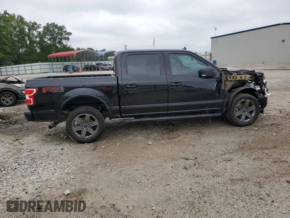 2020 Ford F-150 XL with VIN 1FTEW1E49LKD95956, listed as a Copart auction lot 66972274 with 132,228 mi miles and Salvage Title. Bid and sale history available at carsss.com. Image 3.