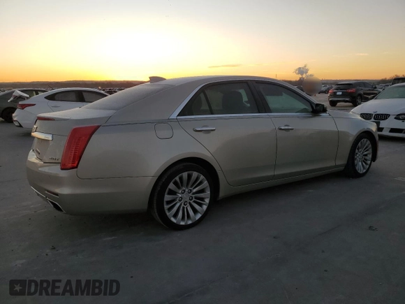 2015 Cadillac CTS Luxury RWD with VIN 1G6AR5SX6F0105204, listed as a Copart auction lot 42101575 with 45,692 mi miles and Clean Title. Bid and sale history available at DreamBid. Image 3.