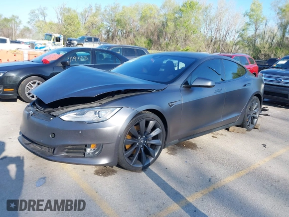 2016 Tesla Model S 90D with VIN 5YJSA1E43GF115310, listed as a IAAI auction lot 42002240 with 108,172 mi miles and . Bid and sale history available at DreamBid. Image 20.