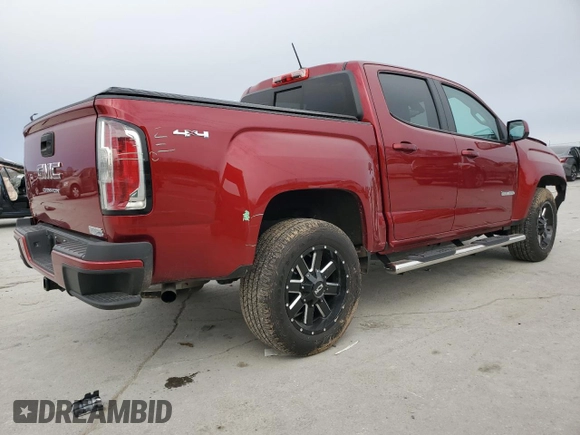 2022 GMC Canyon 4WD Elevation z VIN 1GTG6CEN4N1104978, wystawiony jako Copart lot #48214055 z przebiegiem 17 246 mil mil oraz Czysty tytuł • Clean title. Historia ofert i sprzedaży dostępna na DreamBid. Obrazek 3.