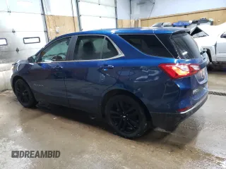 2021 Chevrolet Equinox LT with VIN 3GNAXKEV0ML309645, listed as a Copart auction lot 81958994 with 75,576 mi miles and Salvage Title. Bid and sale history available at DreamBid. Image 2.