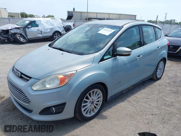 2013 Ford C-Max SEL with VIN 1FADP5BU0DL545491, listed as a IAAI auction lot 42091433 with 133,907 mi miles. Bid and sale history available at carsss.com. Image 2.