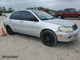 2002 Mitsubishi Lancer ES with VIN JA3AJ26E52U024157, listed as a Copart auction lot 52048805 with 169,750 mi miles and Salvage Title. Bid and sale history available at carsss.com. Image 4.