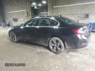 2022 BMW 3 Series 330i xDrive with VIN 3MW5R7J07N8C52051, listed as a Copart auction lot 59055745 with Not provided miles and Salvage title. Bid and sale history available at DreamBid. Image 2.