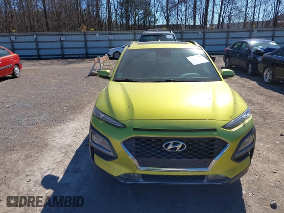 2020 Hyundai Kona Limited with VIN KM8K33A50LU564963, listed as a IAAI auction lot 41683697 with 87,893 mi miles. Bid and sale history available at carsss.com. Image 12.