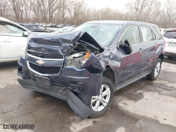 2013 Chevrolet Equinox LS with VIN 2GNALBEK9D6162277, listed as a IAAI auction lot 41801642 with 113,451 mi miles. Bid and sale history available at carsss.com. Image 2.