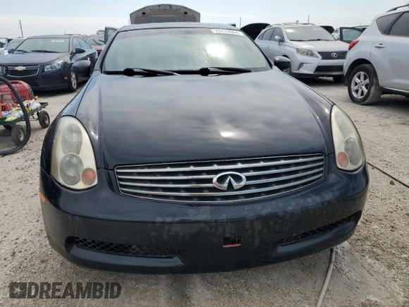 2003 Infiniti G35 Coupe w/Leather with VIN JNKCV54E13M207090, listed as a Copart auction lot 75174504 with 153,243 mi miles and Non Repairable. Bid and sale history available at carsss.com. Image 5.