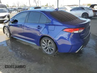 2020 Toyota Corolla SE with VIN 5YFS4RCE5LP053585, listed as a Copart auction lot 51502885 with 101,858 mi miles and Salvage Title. Bid and sale history available at carsss.com. Image 2.