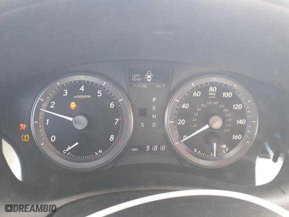 2010 Lexus ES 350 with VIN JTHBK1EG3A2369194, listed as a Copart auction lot 50666635 with 91,818 mi miles and Salvage Title. Bid and sale history available at carsss.com. Image 9.