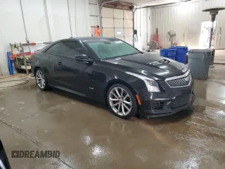 2016 Cadillac ATS-V with VIN 1G6AN1RY9G0100700, listed as a Copart auction lot 75638324 with 59,509 mi miles and Salvage Title. Bid and sale history available at carsss.com. Image 4.