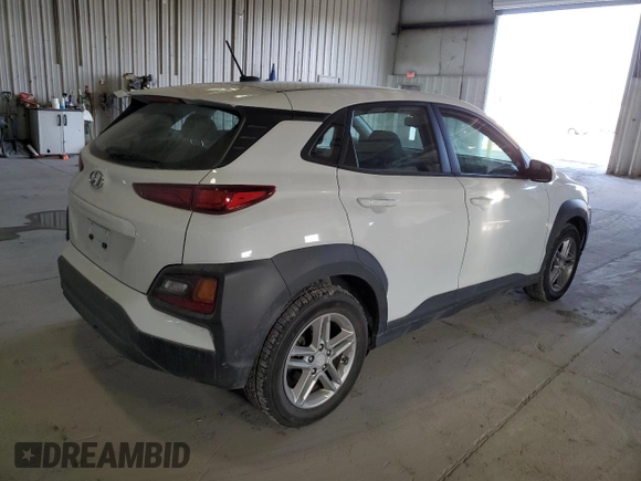 2020 Hyundai Kona SE with VIN KM8K12AA0LU466660, listed as a Copart auction lot 44336283 with 87,948 mi miles. Bid and sale history available at carsss.com. Image 3.