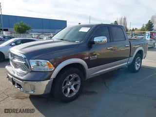 2017 Ram 1500 Laramie with VIN 1C6RR7NT2HS815929, listed as a IAAI auction lot 41277743 with 98,739 mi miles. Bid and sale history available at carsss.com. Image 2.