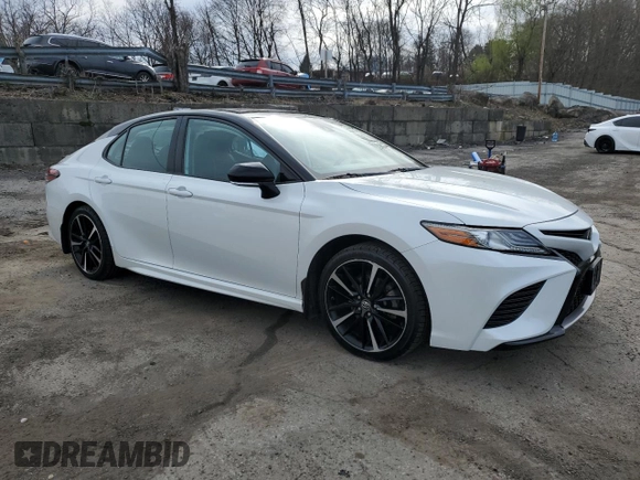 2019 Toyota Camry XSE with VIN 4T1B61HK9KU286909, listed as a Copart auction lot 51992745 with 73,406 mi miles and Salvage Title. Bid and sale history available at carsss.com. Image 4.