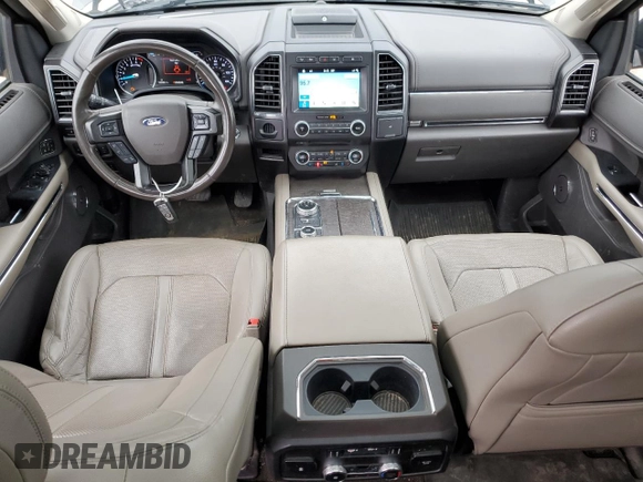 2018 Ford Expedition Max Limited with VIN 1FMJK2AT5JEA61055, listed as a Copart auction lot 59604715 with 122,390 mi miles and Clean title. Bid and sale history available at DreamBid. Image 8.