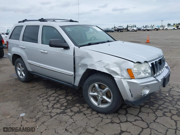 2007 Jeep Grand Cherokee Limited with VIN 1J8HR58N57C532416, listed as a IAAI auction lot 41719729 with 169,154 mi miles. Bid and sale history available at carsss.com. Image 1.