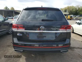 2023 Volkswagen Atlas SEL with VIN 1V2BP2CA9PC552396, listed as a Copart auction lot 73565154 with 14,687 mi miles and Salvage title. Bid and sale history available at DreamBid. Image 6.