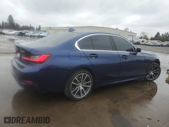 2019 BMW 3 Series 330i with VIN WBA5R1C50KAJ99375, listed as a Copart auction lot 48435445 with 66,547 mi miles and Salvage Title. Bid and sale history available at DreamBid. Image 3.