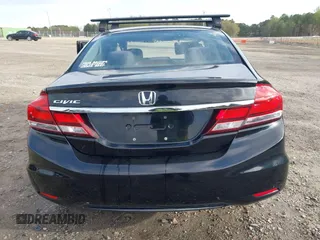 2014 Honda Civic Sedan EX with VIN 19XFB2F82EE082888, listed as a IAAI auction lot 41911732 with 183,450 mi miles. Bid and sale history available at carsss.com. Image 16.